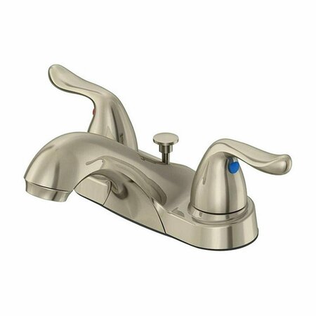 COMFORTCORRECT F512C033ND-ACA1 Pacifica Series Brushed Nickel Two Handle Lavatory Faucet Quick Connect Pop-Up CO2739151